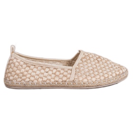 Balada Espadrillas in tessuto leggero beige