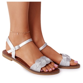 S.Barski Sandali eleganti S. Barski GD-53 Argento d'argento