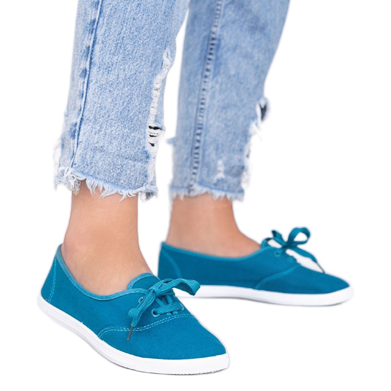 Sneakers turchese da donna Mesa verde