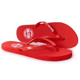 Infradito da donna Big Star FF274A611 Rosso