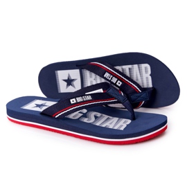 Infradito da donna Big Star HH274A059 Navy Blue blu navy