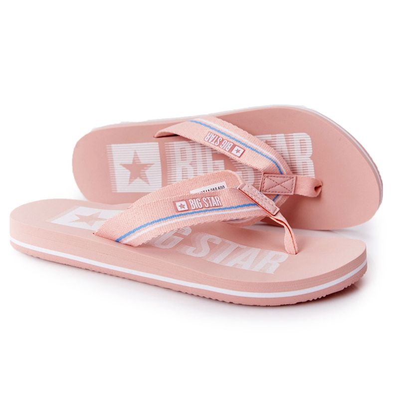 Infradito da donna Big Star HH274A060 Rosa