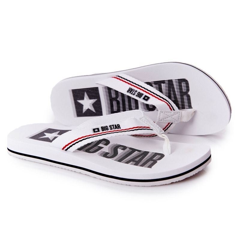 Infradito da donna Big Star HH274A062 Bianco bianca