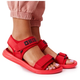 Sandali sportivi da donna Big Star HH274A027 Rosso