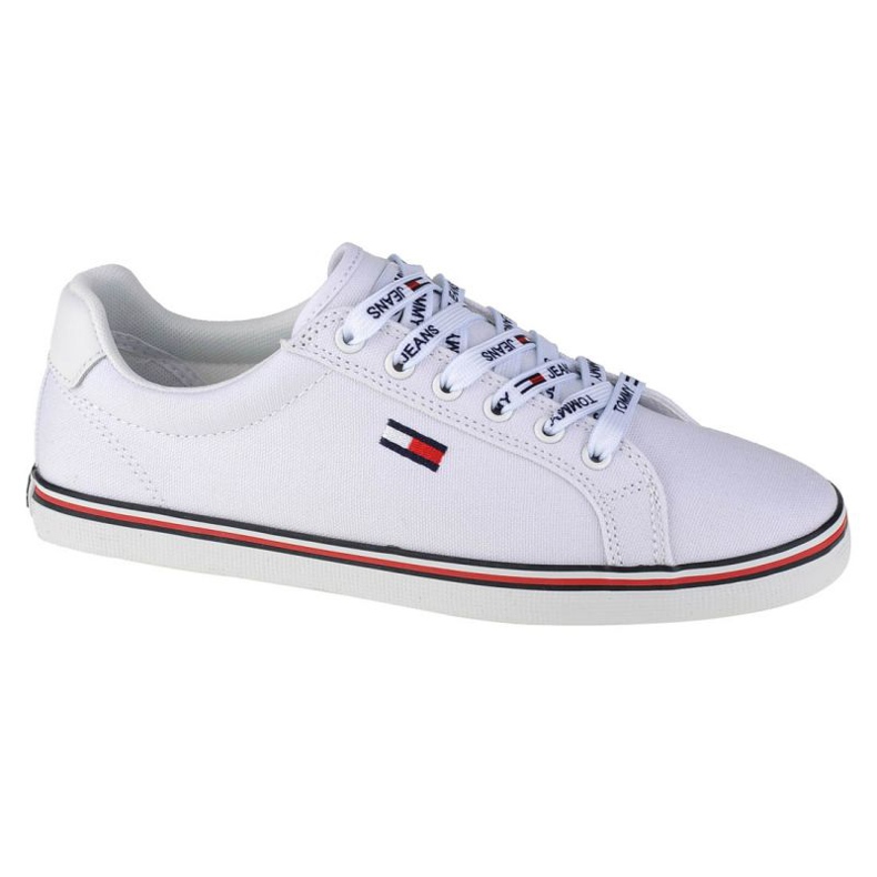 Tommy Hilfiger Jeans Sneaker Mono W EN0EN00786-YBS bianca