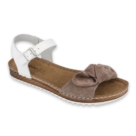 Scarpe da donna Inblu 158D152 bianca grigio