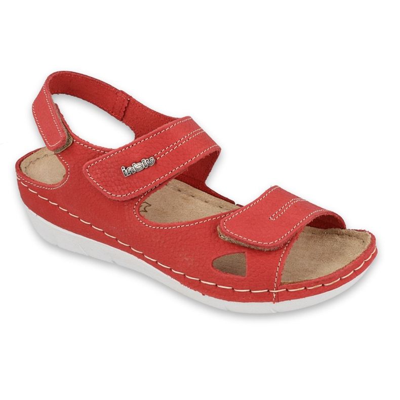 Sandali Inblu scarpe da donna 158D157 rosso