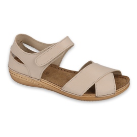Sandali Inblu scarpe da donna 158D179 beige
