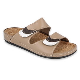 Inblu pantofole scarpe da donna 158D174 beige