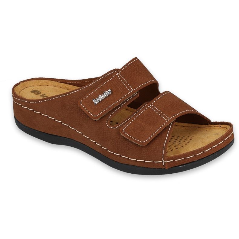 Inblu pantofole scarpe da donna 158D178 marrone
