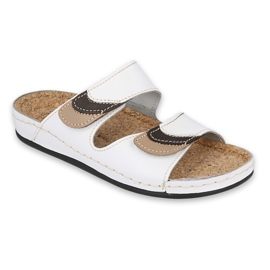 Inblu pantofole scarpe da donna 158D172 bianco
