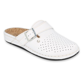 Inblu pantofole scarpe da donna 158D175 bianca