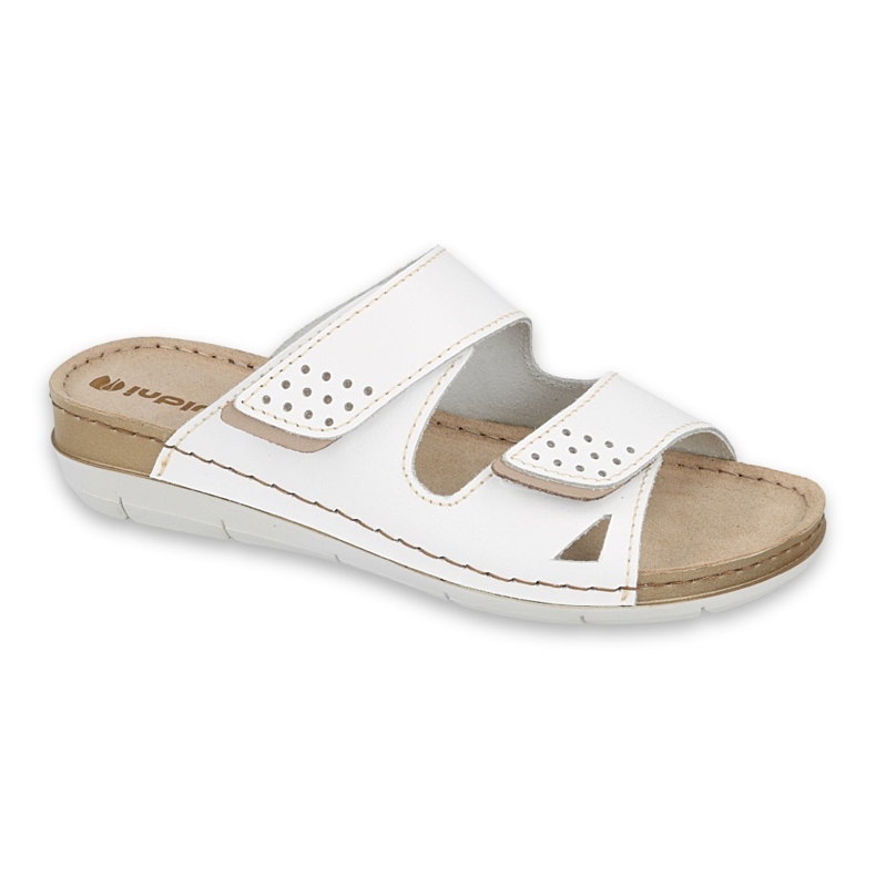 Inblu pantofole scarpe da donna 158D169 bianca