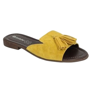 Inblu pantofole scarpe da donna 158D149 giallo