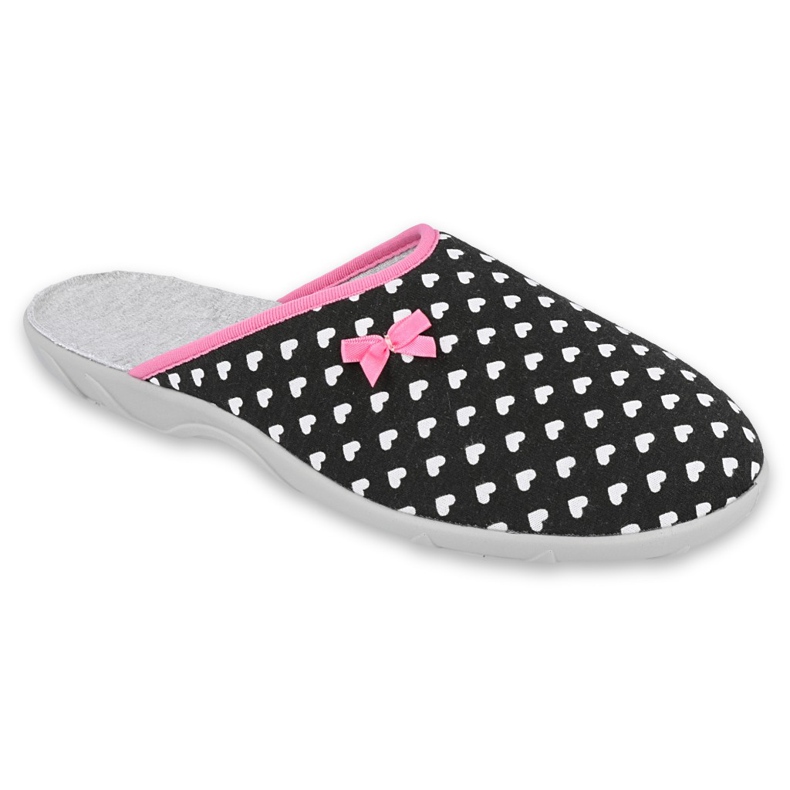 Scarpe da donna Befado pu 235D172 bianca nero rosa