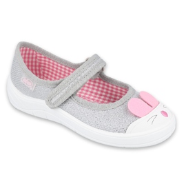 Scarpe per bambini Befado 208X046 rosa grigio