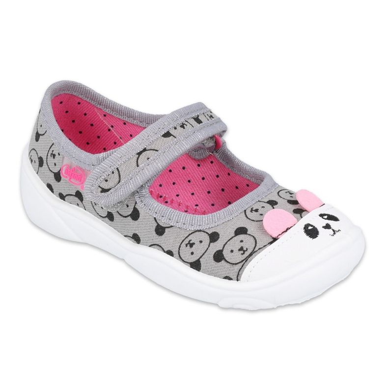 Scarpe per bambini Befado 209P032 rosa grigio