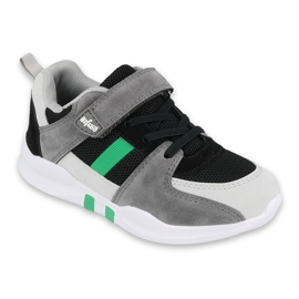 Scarpe per bambini Befado 516Y075 nero grigio