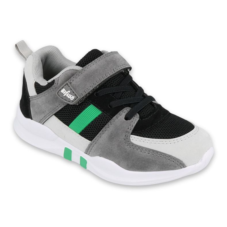 Scarpe per bambini Befado 516Y075 nero grigio