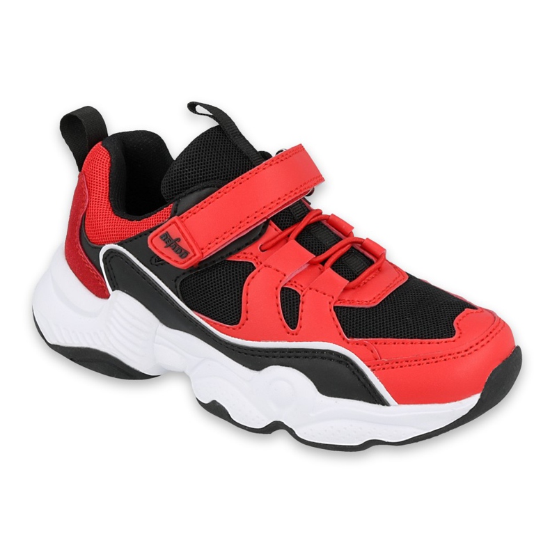 Scarpe per bambini Befado 516X068 nero rosso