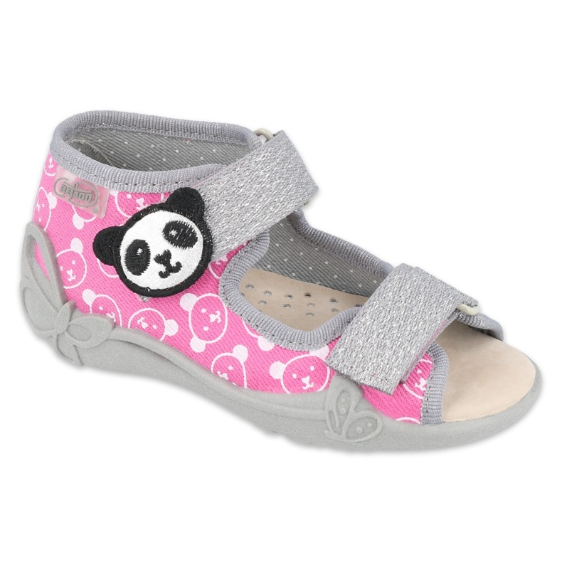 Scarpe per bambini Befado 342P030 rosa grigio