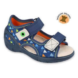 Scarpe per bambini Befado pu 065P157 rosso
