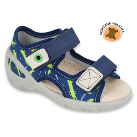 Scarpe per bambini Befado pu 065P155 blu navy