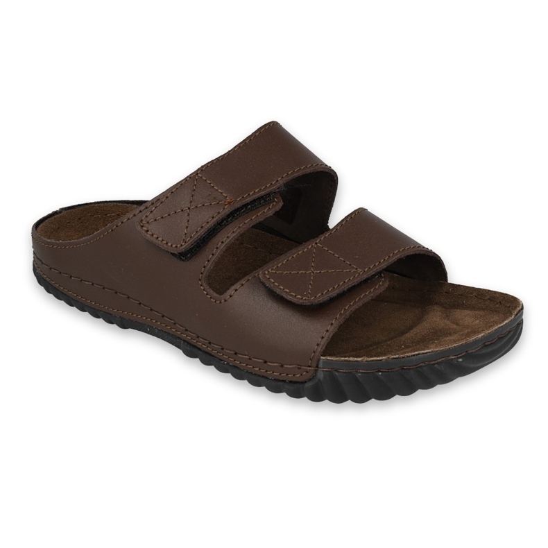 Inblu pantofole scarpe da uomo 158M005 marrone