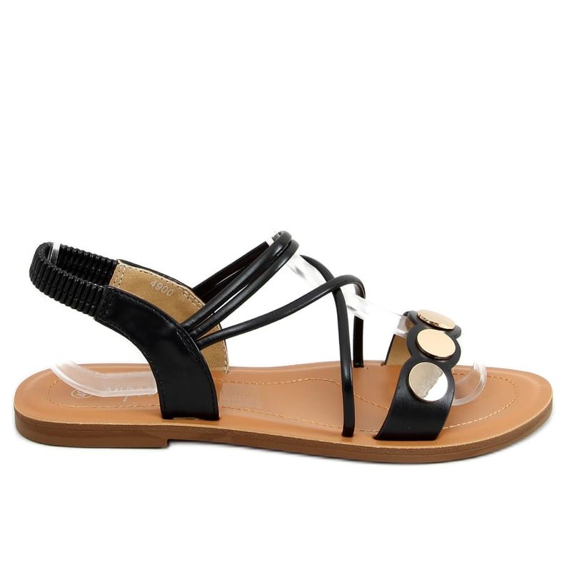 Sandali da donna neri 4900 Black nero