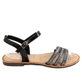 Sandali neri da donna N-70 Black nero