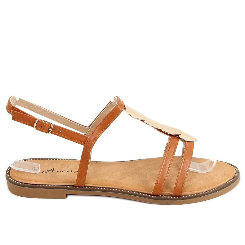 Sandali donna cammello N-101 Camel marrone