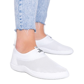 Sneakers sportive Milly bianche bianco