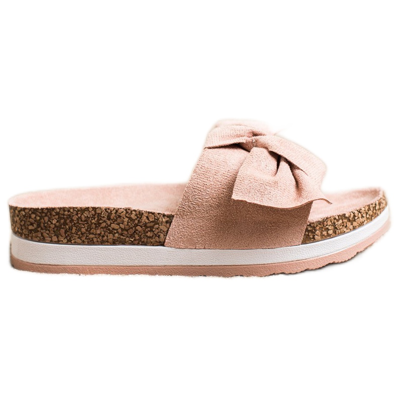 Evento Pantofole leggere sulla piattaforma rosa