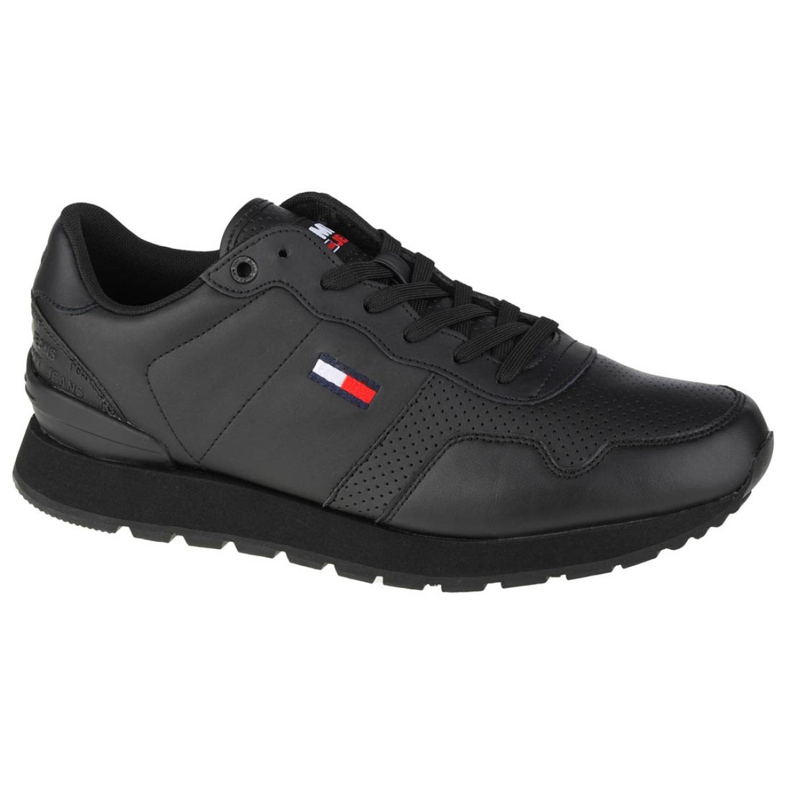 Tommy Hilfiger Jeans Lifestyle Lea Runner M EM0EM00665-BDS scarpe nero