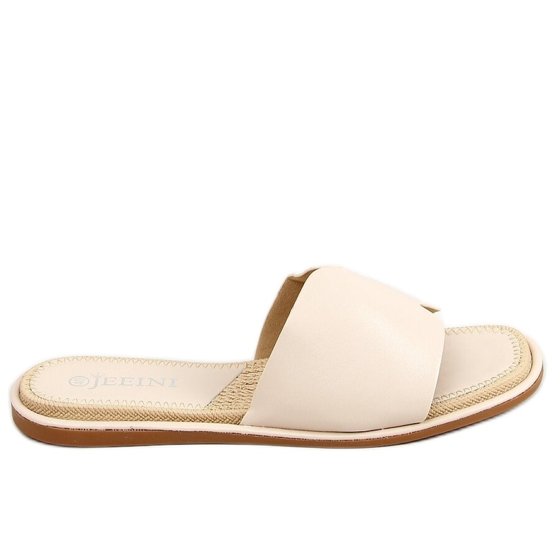 Pantofole da donna beige 395 Beige