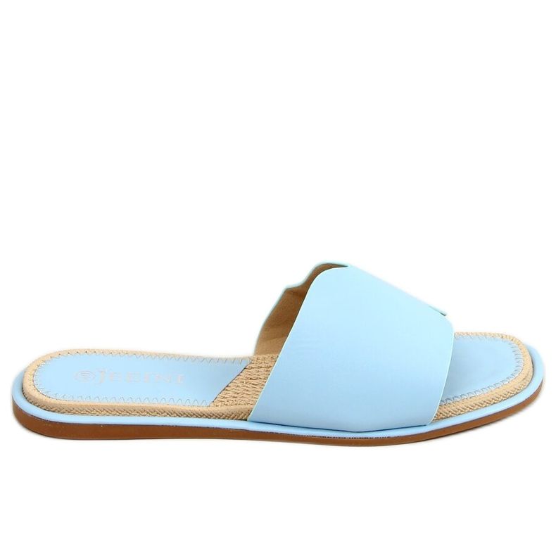 Pantofole blu da donna blu 395 Blue