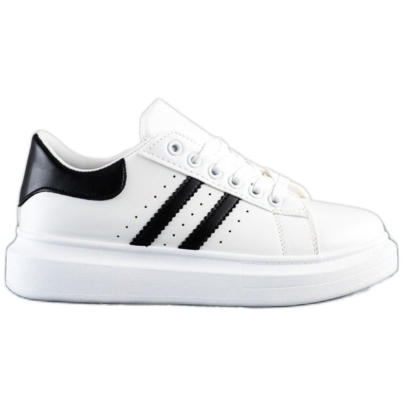 SHELOVET Sneakers Classiche Con Righe bianca