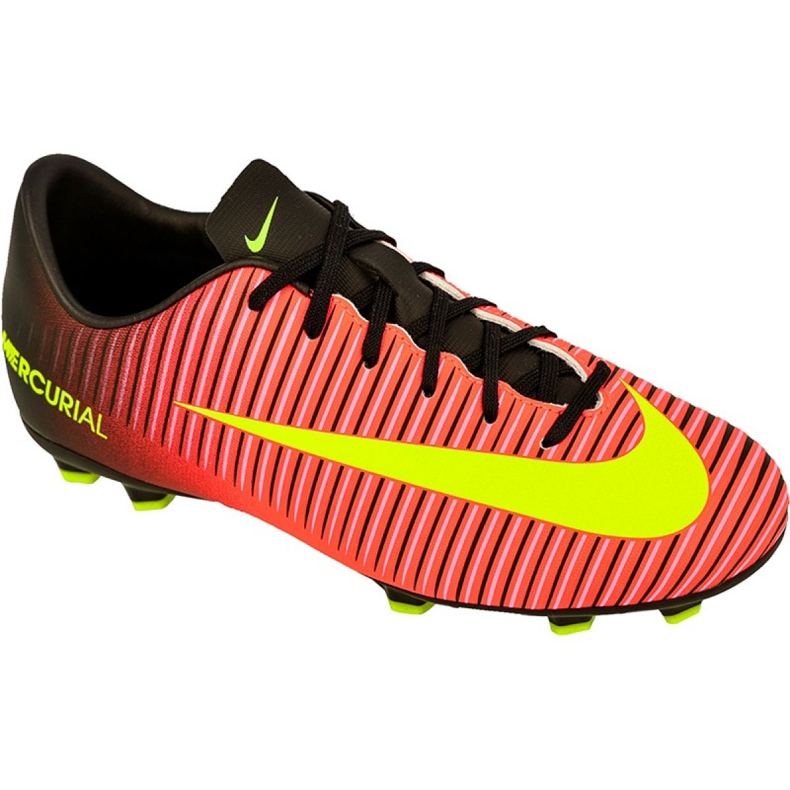 Nike Mercurial Vapor Xi Fg Jr 831945-870 scarpe da calcio multicolore rosso