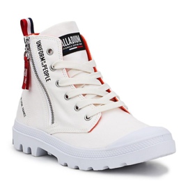 Scarpe Palladium Pampa Hi Outz Puotp U 77023-116 bianca blu