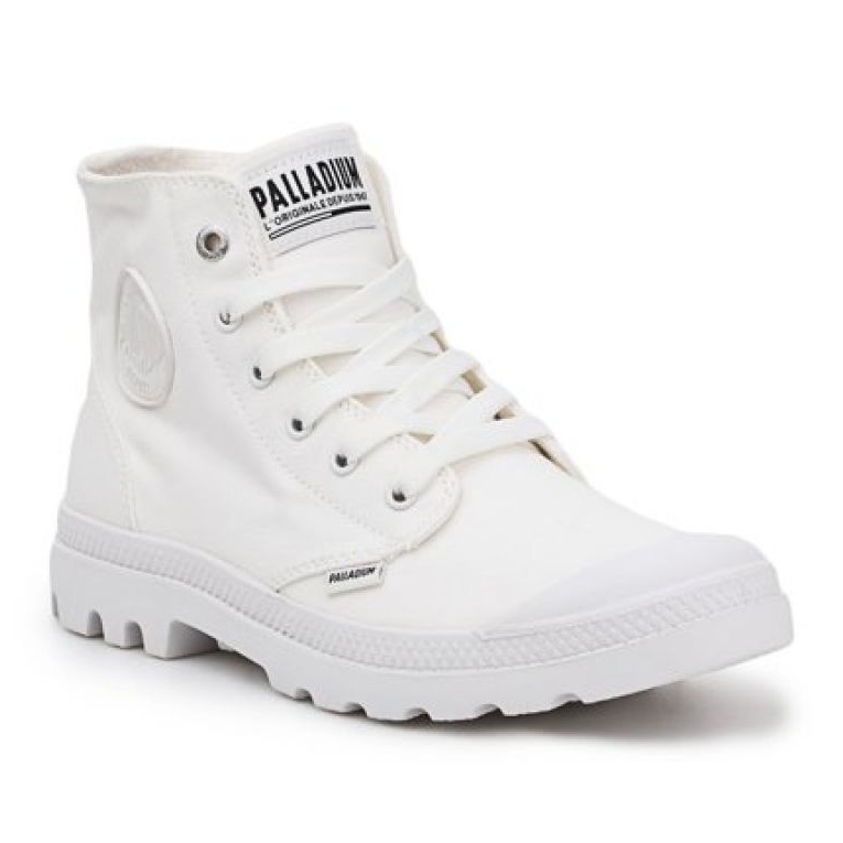 Scarpe Palladium Pampa Hi Mono 73089-116 bianca