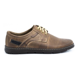 Joker Scarpe da uomo in pelle 536J marrone