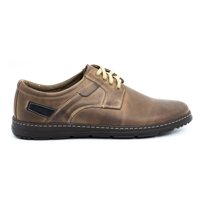 Joker Scarpe da uomo in pelle 536J marrone