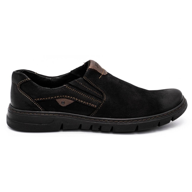 Joker Slip-on uomo in pelle 507J nabuk nero
