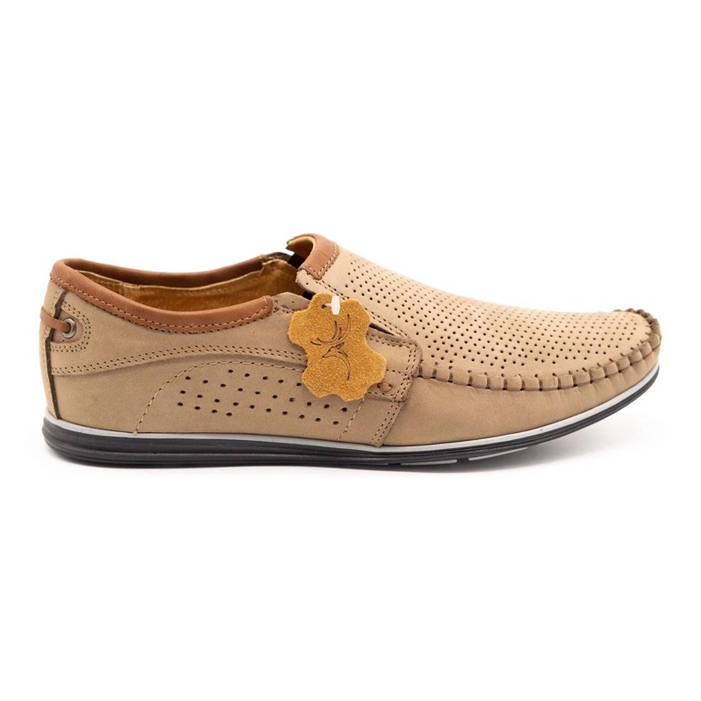Olivier Mocassini uomo in pelle 4206 marrone