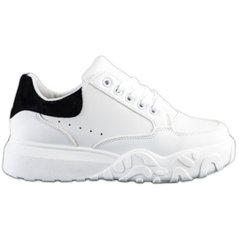 SHELOVET Scarpe da ginnastica bianche alla moda bianco