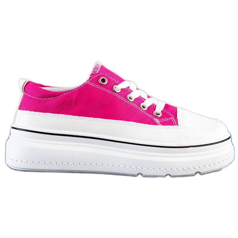 Seastar Sneakers alla moda sulla piattaforma rosa