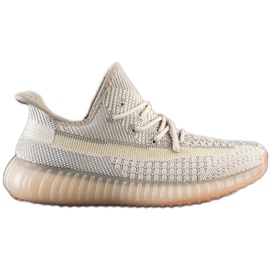 SHELOVET Sneakers in tessuto sulla piattaforma beige