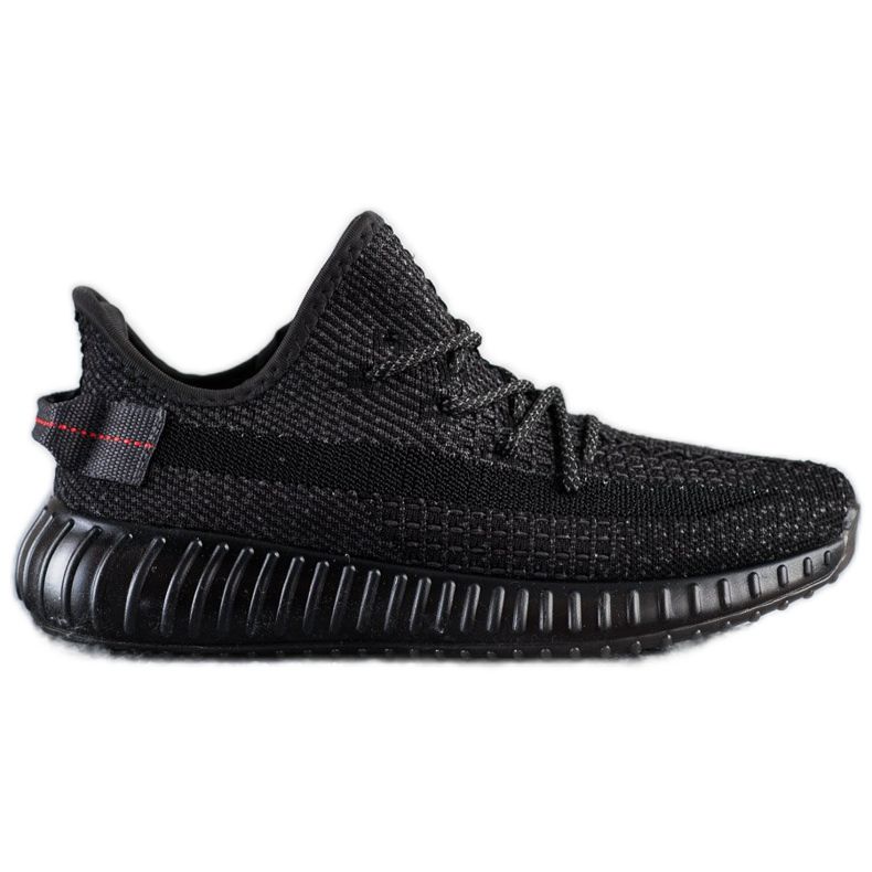 SHELOVET Sneakers in tessuto sulla piattaforma nero