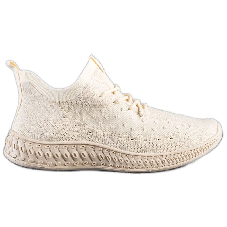 SHELOVET Sneakers in tessuto beige