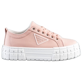Goodin Scarpe da ginnastica rosa alla moda